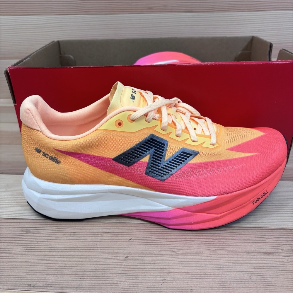 New Balance Women Sz 9.5 FuelCell SuperComp Elite V5 SC Carbon Running WRCEL4JM
